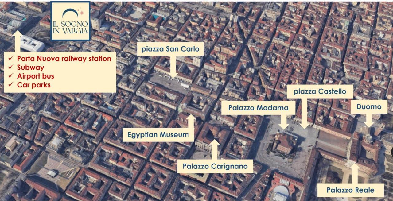 Ferienwohnung Il Sogno In Valigia Turin Exterior foto